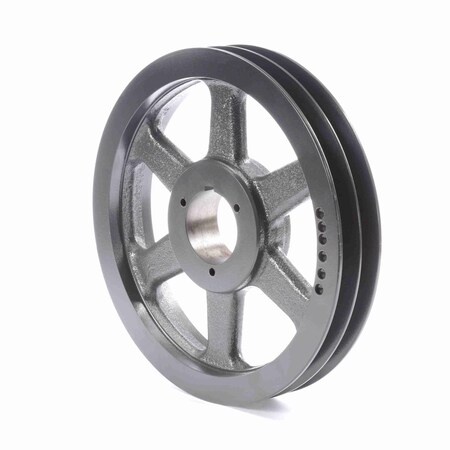 Browning 2 Groove Cast Iron Bushed Bore Multiple Sheave, 2TC130 2TC130